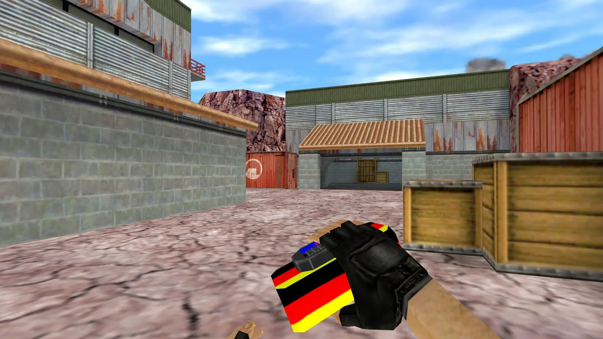 German C4 — de_nuke (first person)