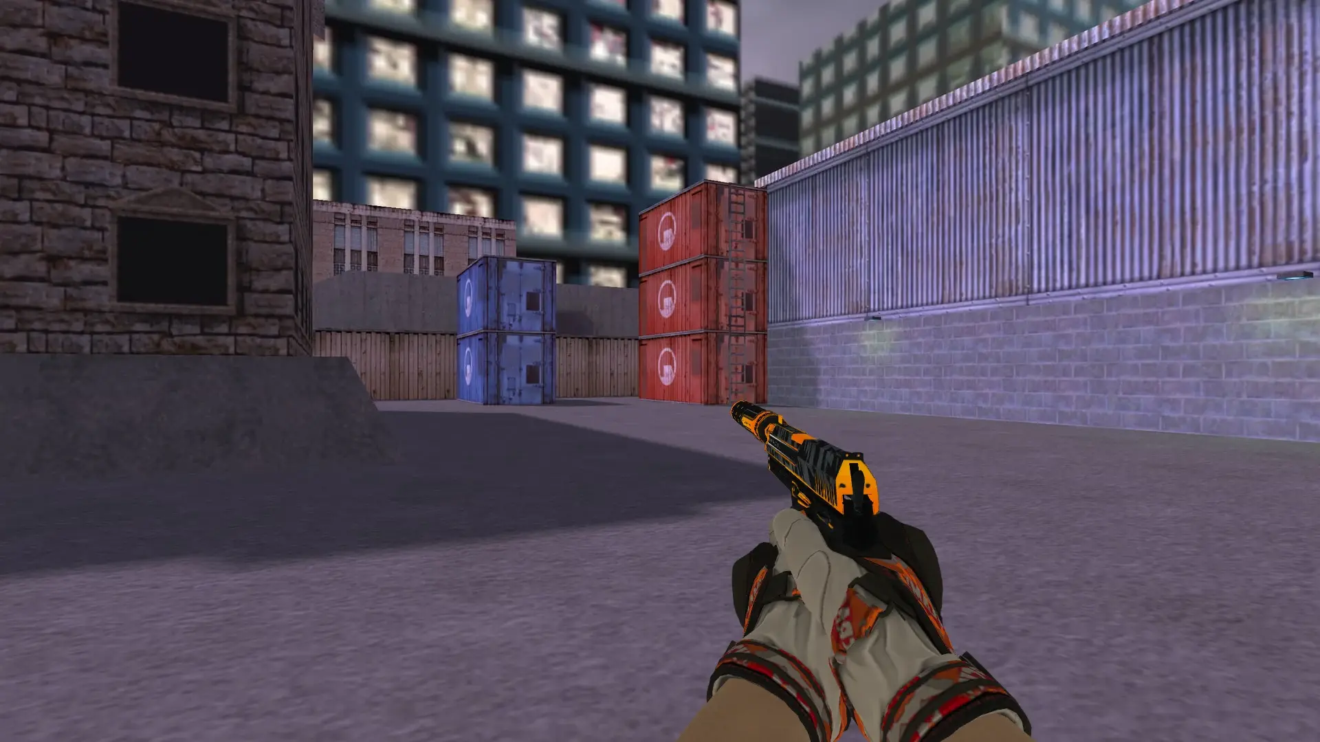 USP — Moto Gloves POW! Pack — cs_assault (first person)