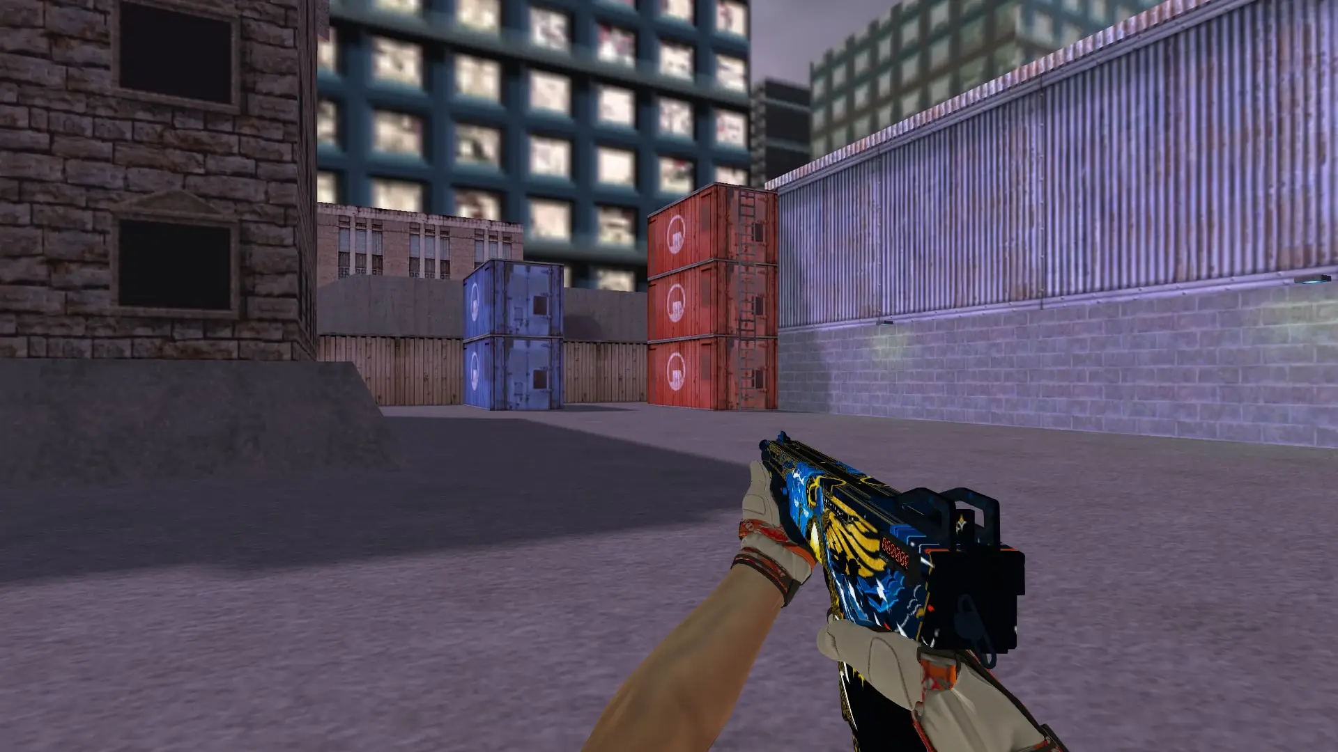XM1014 — Moto Gloves POW! Pack — cs_assault (first person)