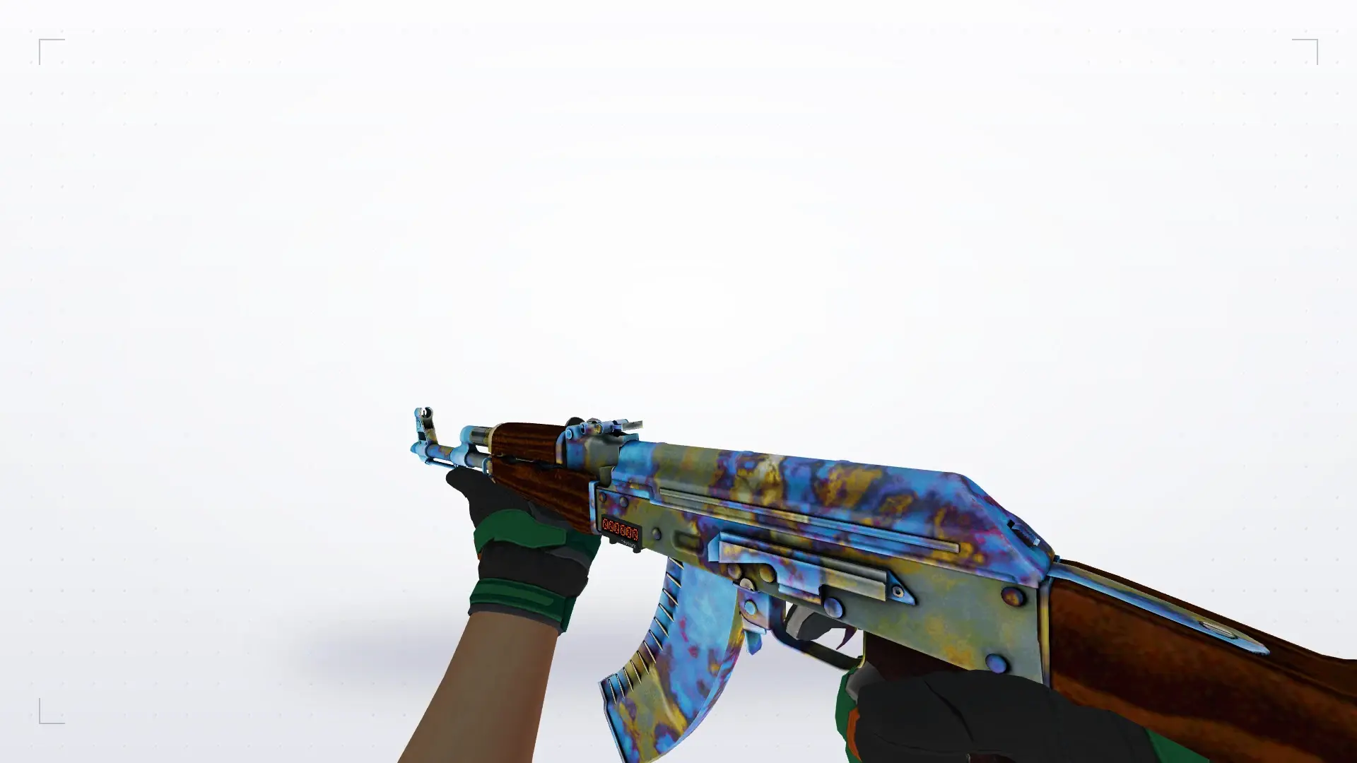 AK-47 — Moto Gloves Turtle Pack — first person