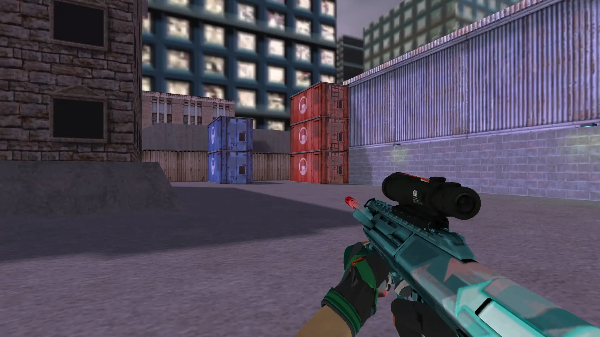 AUG — Moto Gloves Turtle Pack — cs_assault (first person)