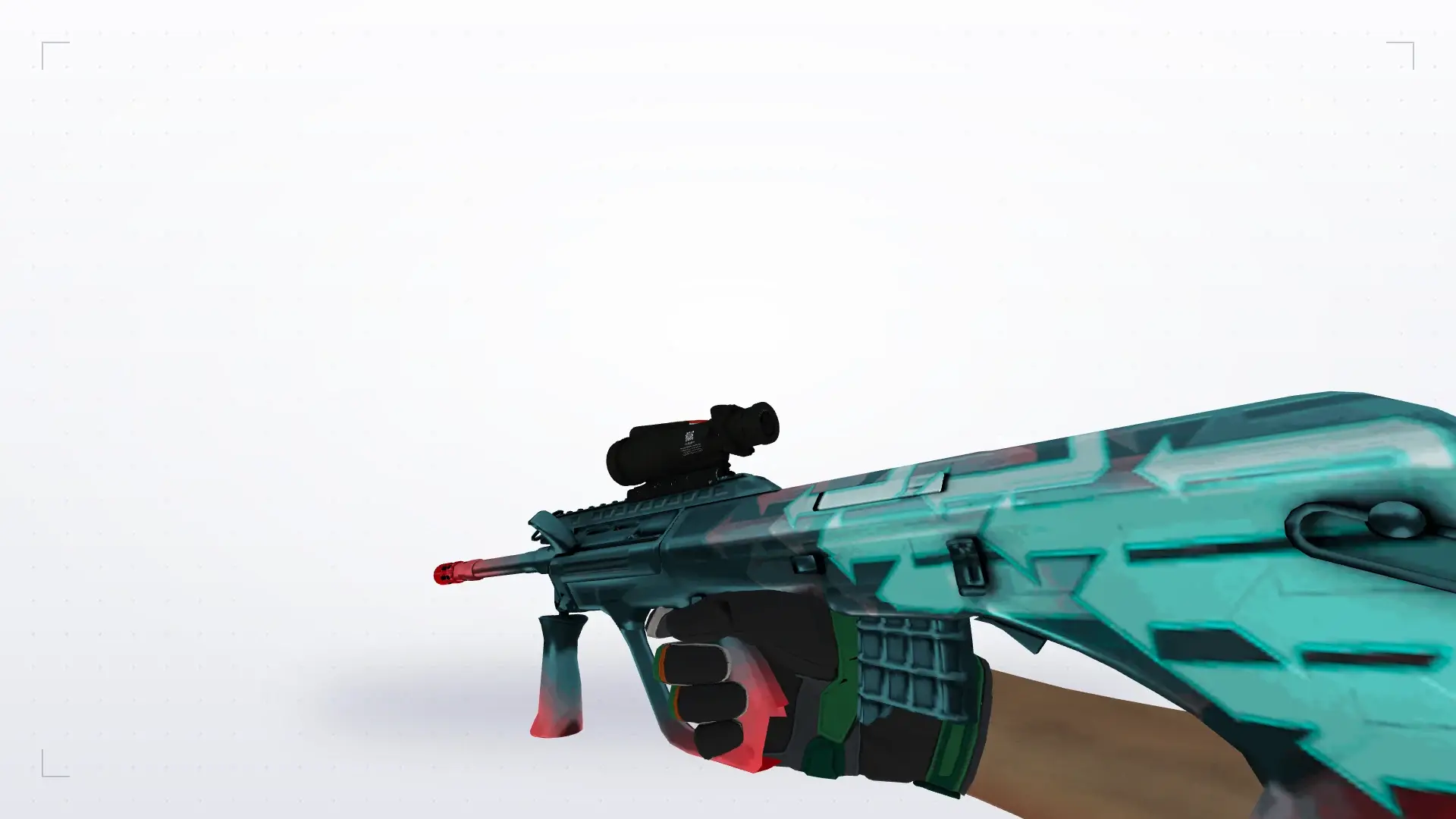 AUG — Moto Gloves Turtle Pack — first person