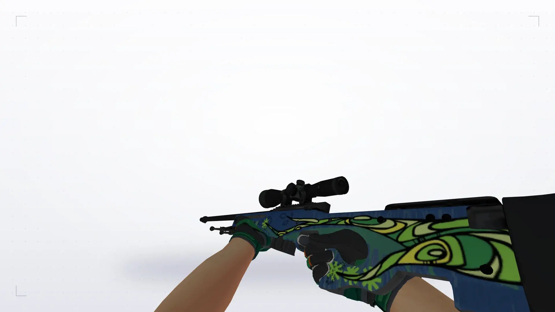 AWP — Moto Gloves Turtle Pack — first person