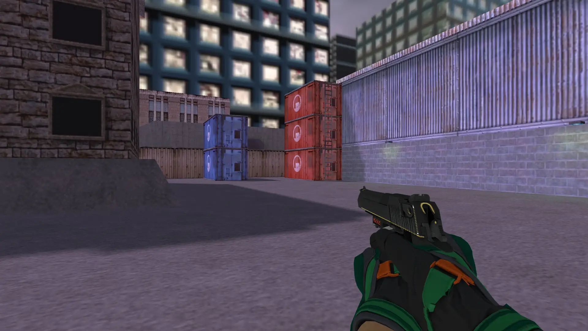 Desert Eagle — Moto Gloves Turtle Pack — cs_assault (first person)
