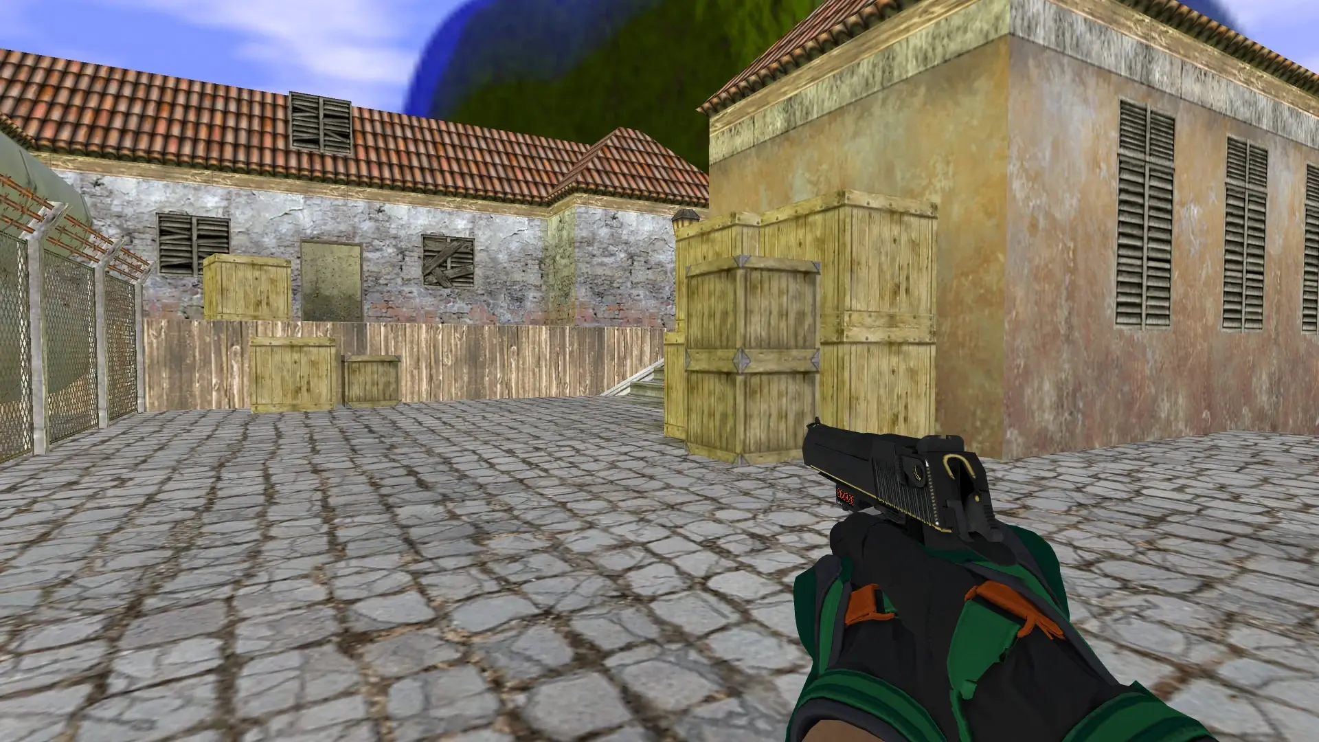 Desert Eagle — Moto Gloves Turtle Pack — de_inferno (first person)