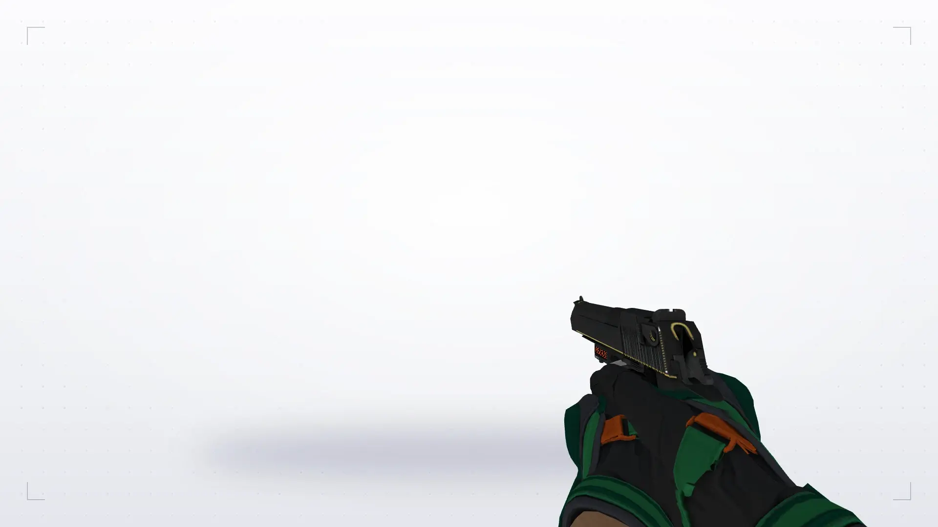 Desert Eagle — Moto Gloves Turtle Pack — first person