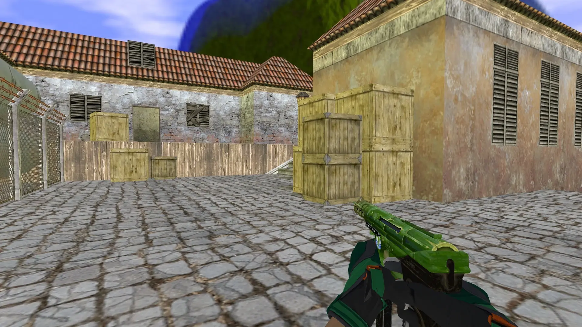 Dual Berettas — Moto Gloves Turtle Pack — de_inferno (first person)