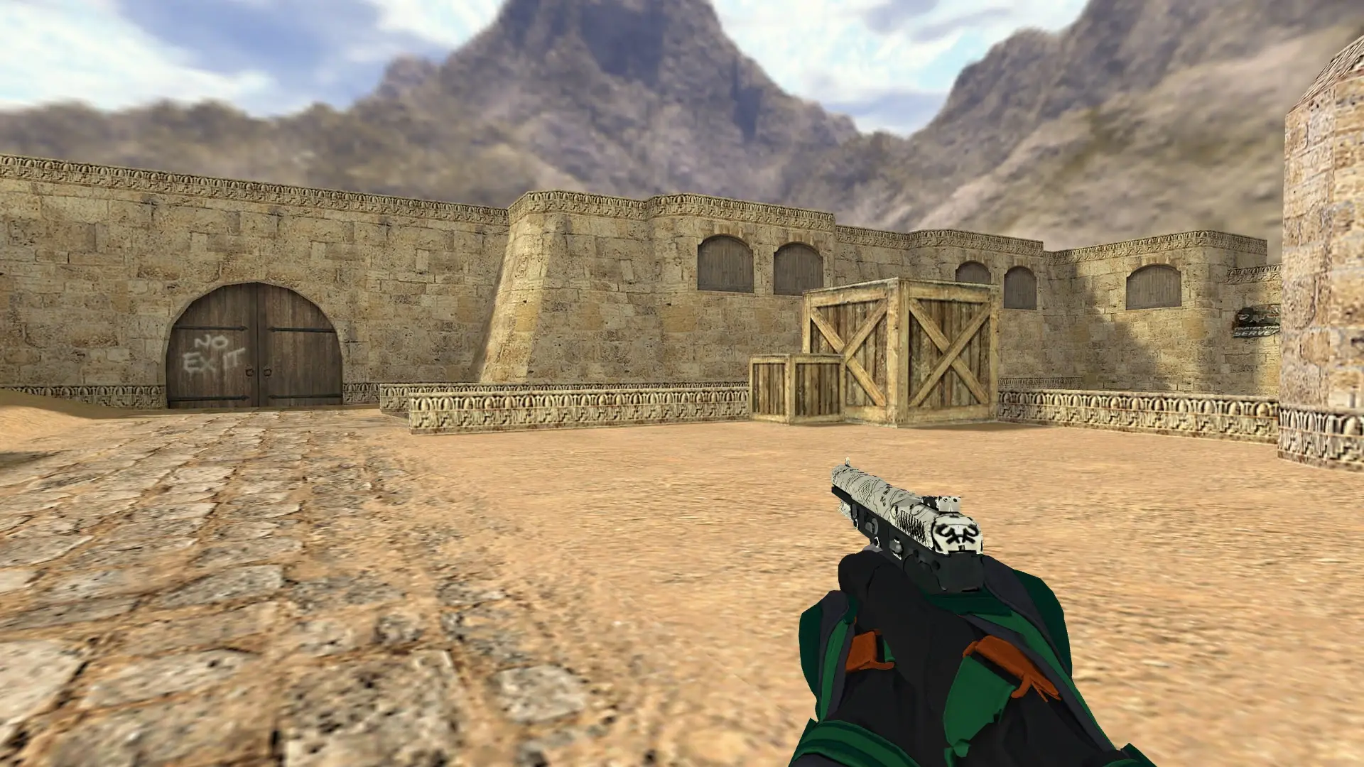 Five-SeveN — Moto Gloves Turtle Pack — de_dust2 (first person)