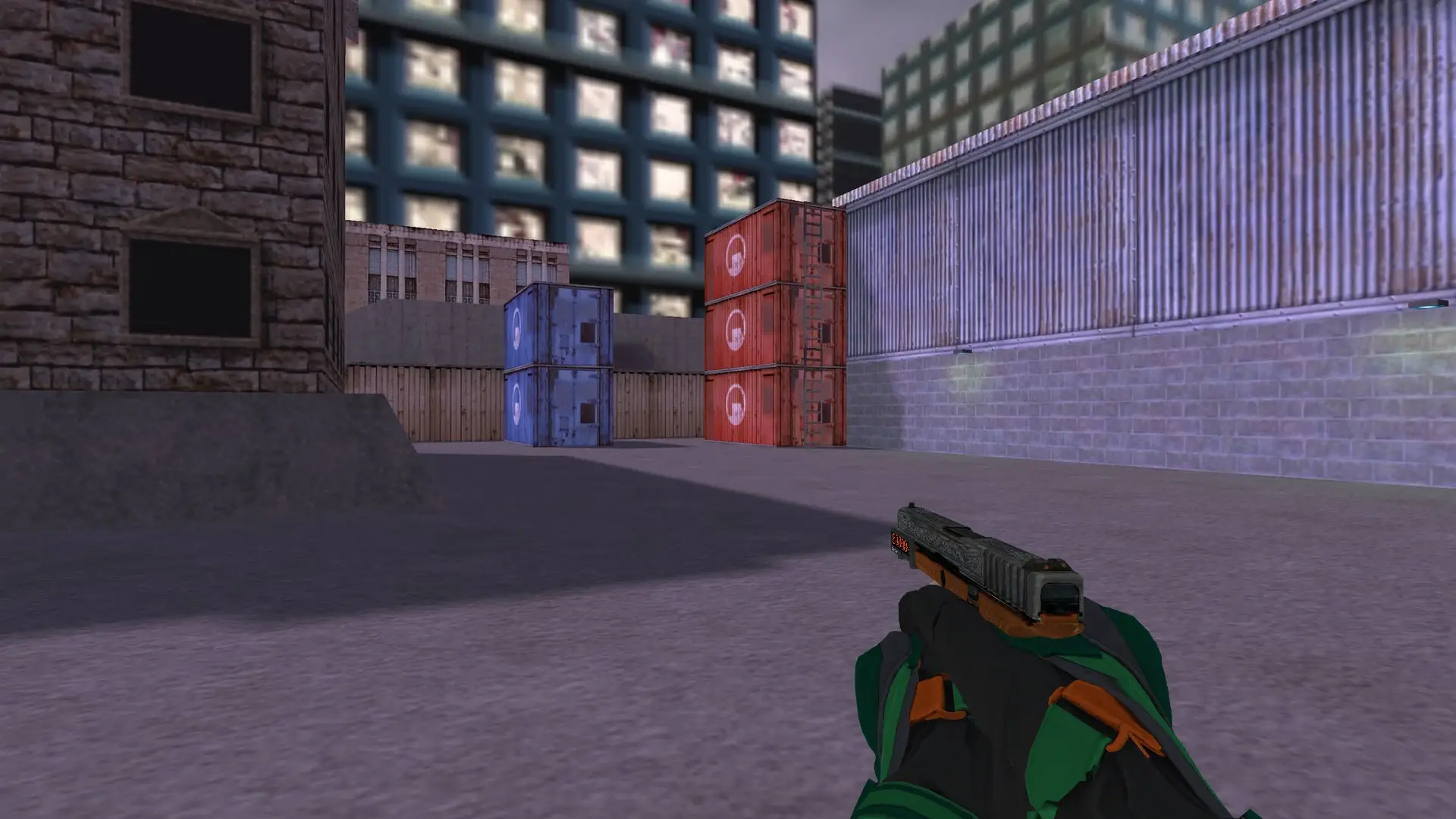 Glock-18 — Moto Gloves Turtle Pack — cs_assault (first person)
