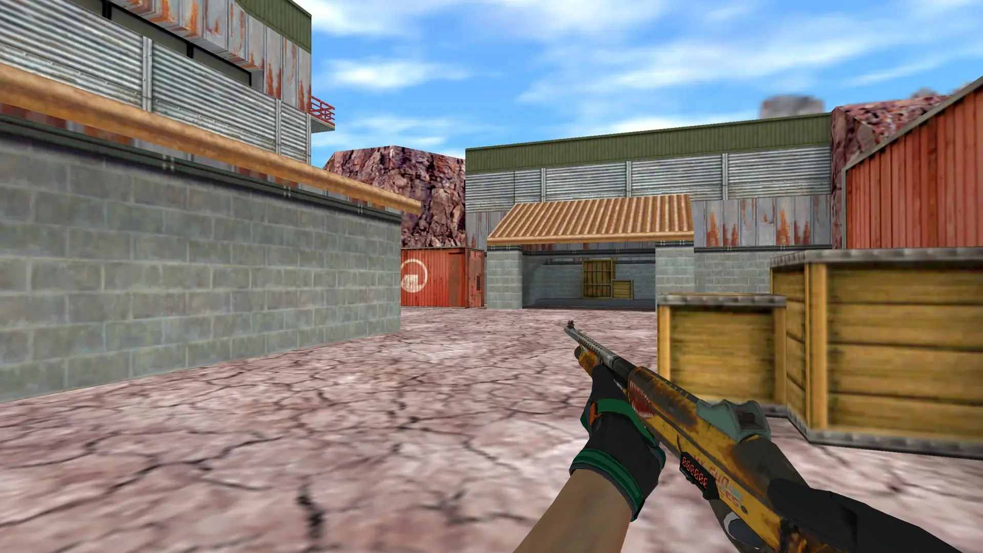 M3 — Moto Gloves Turtle Pack — de_nuke (first person)