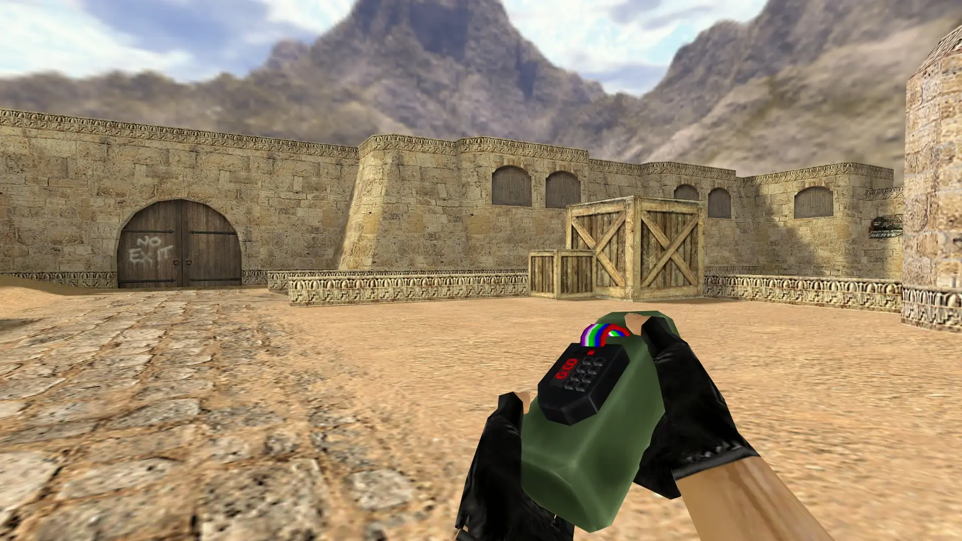 Darker Default C4 — de_dust2 (first person)