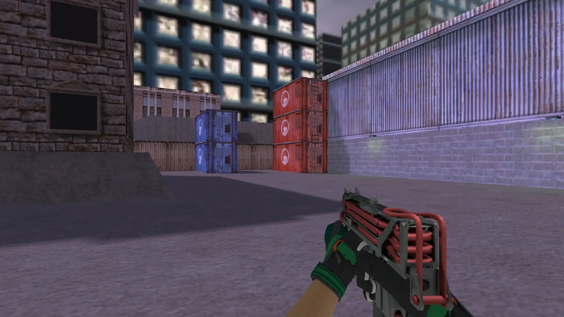MAC-10 — Moto Gloves Turtle Pack — cs_assault (first person)