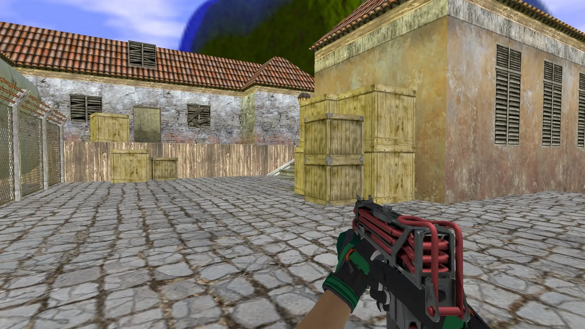 MAC-10 — Moto Gloves Turtle Pack — de_inferno (first person)
