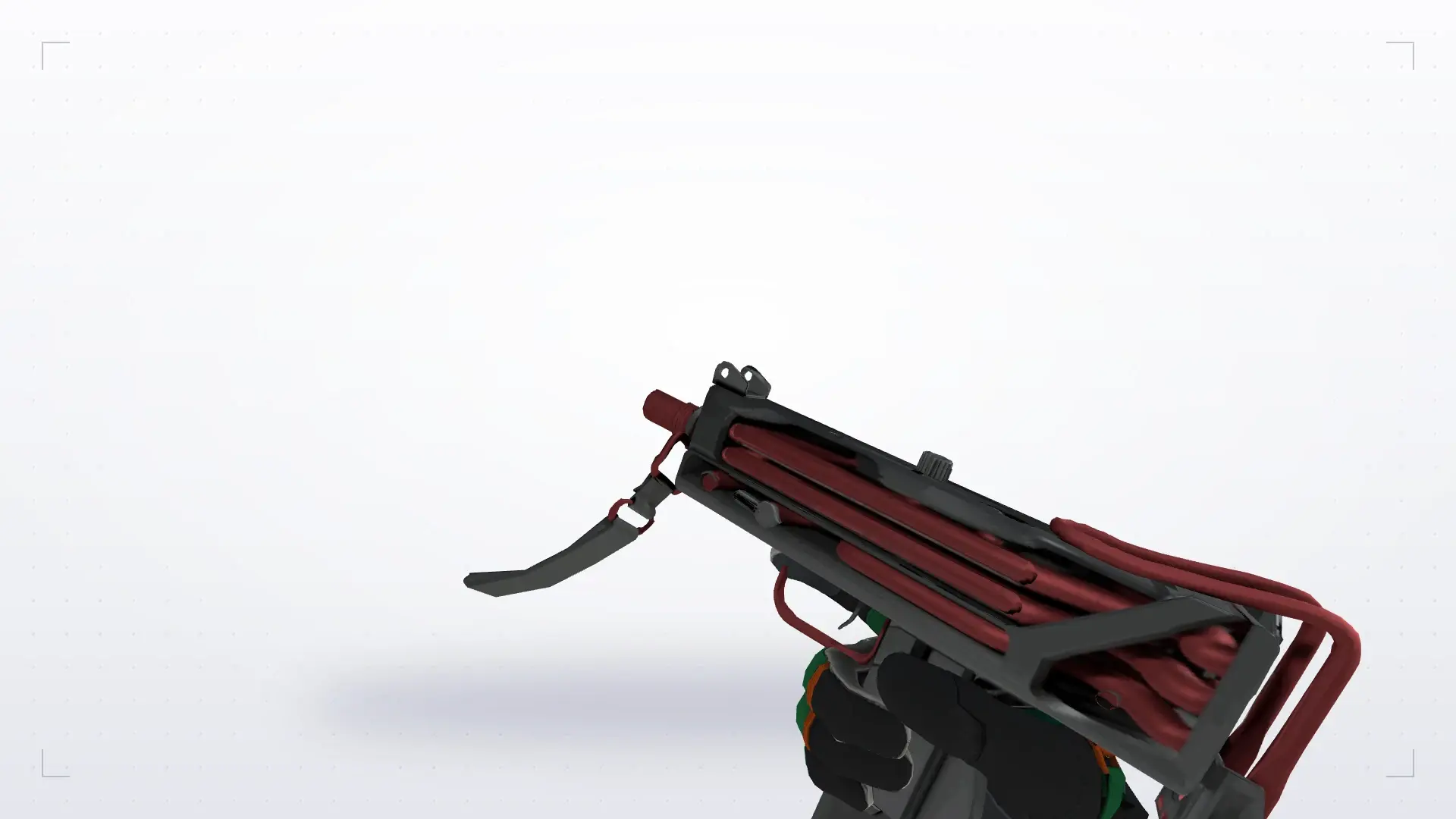 MAC-10 — Moto Gloves Turtle Pack — first person