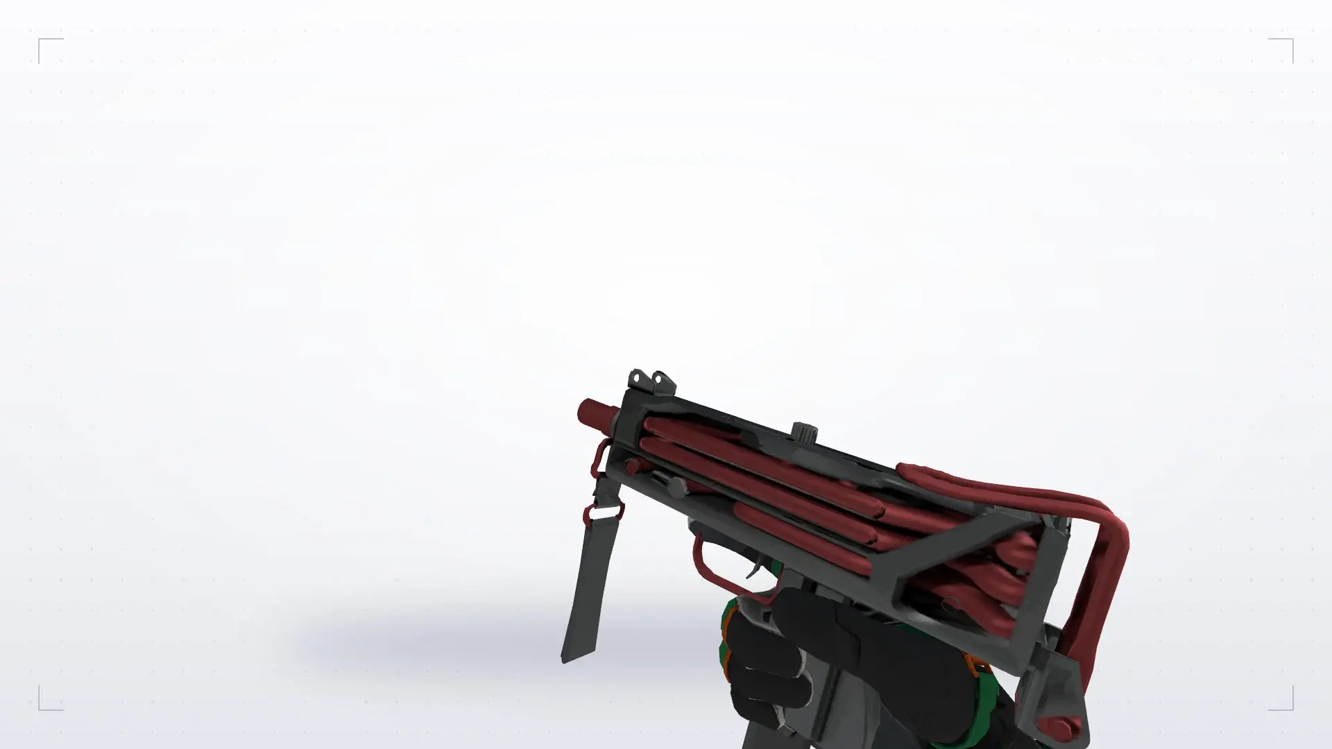 MAC-10 — Moto Gloves Turtle Pack — first person