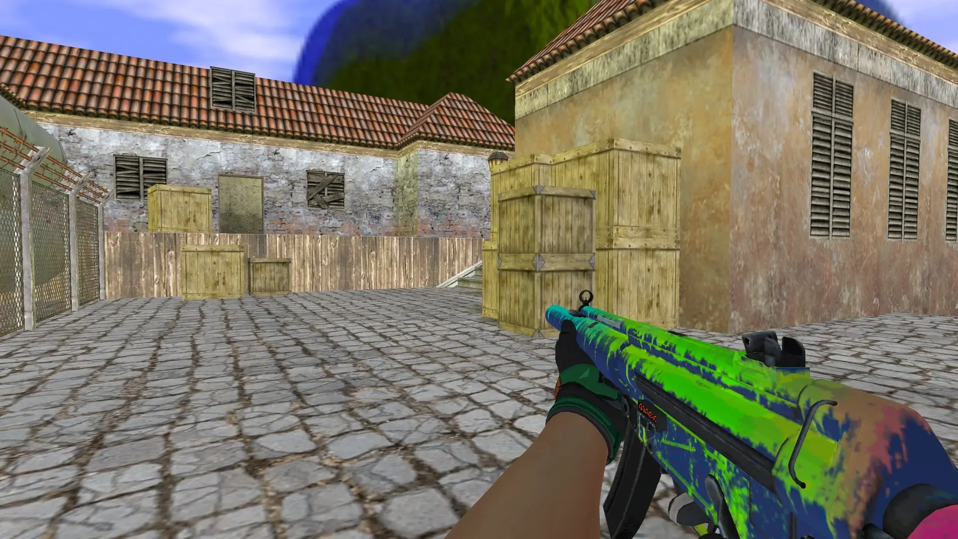 MP5 — Moto Gloves Turtle Pack — de_inferno (first person)