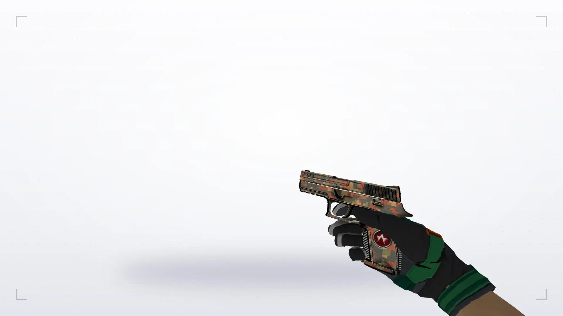 P228 — Moto Gloves Turtle Pack — first person
