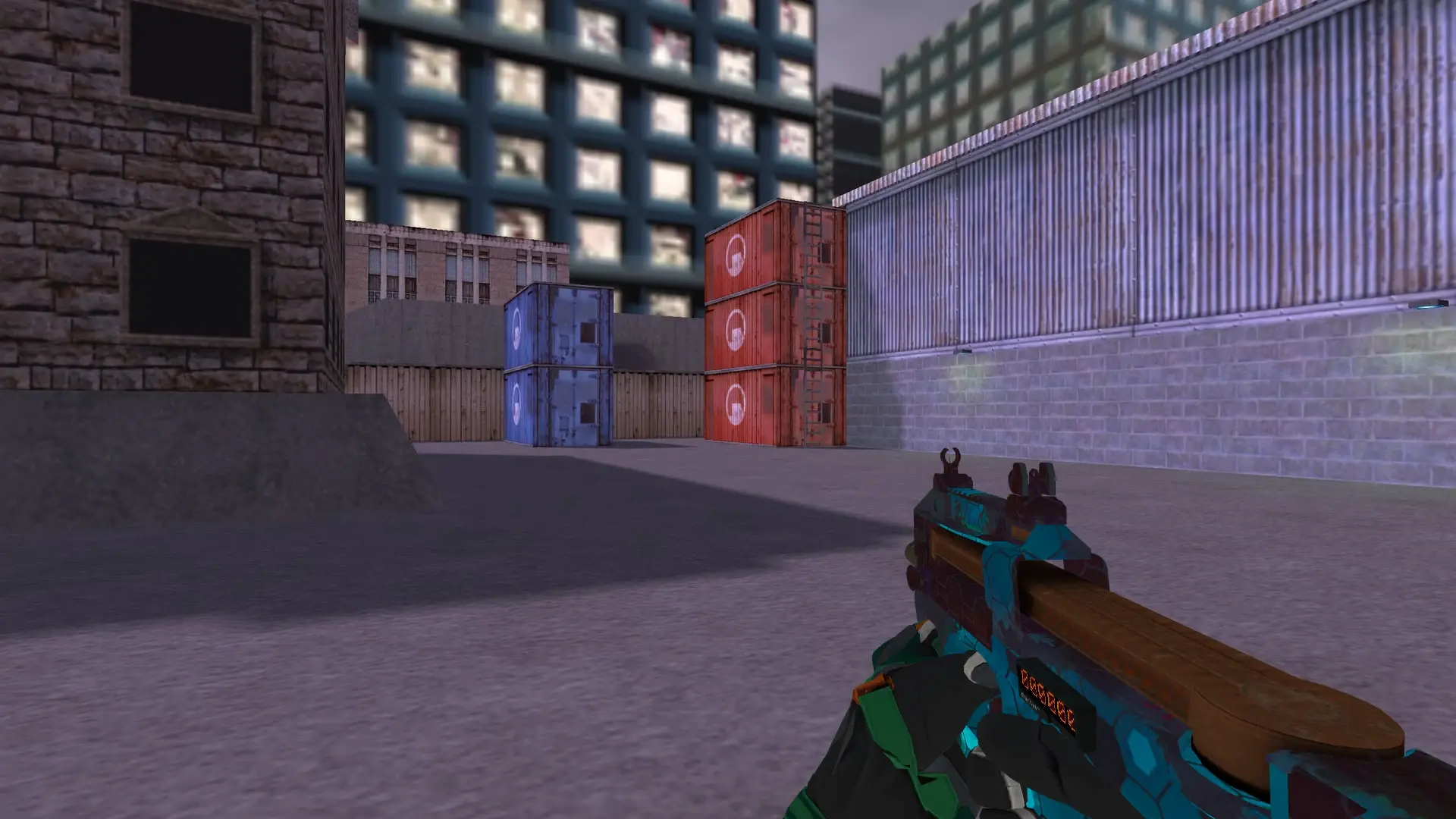 P90 — Moto Gloves Turtle Pack — cs_assault (first person)
