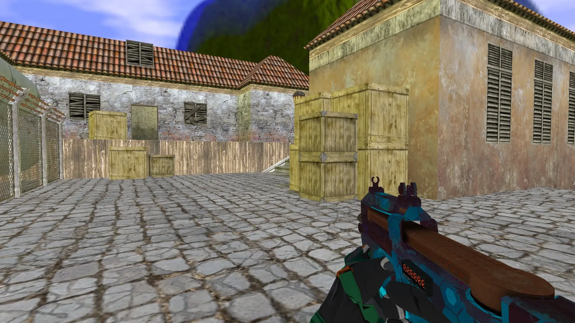 P90 — Moto Gloves Turtle Pack — de_inferno (first person)
