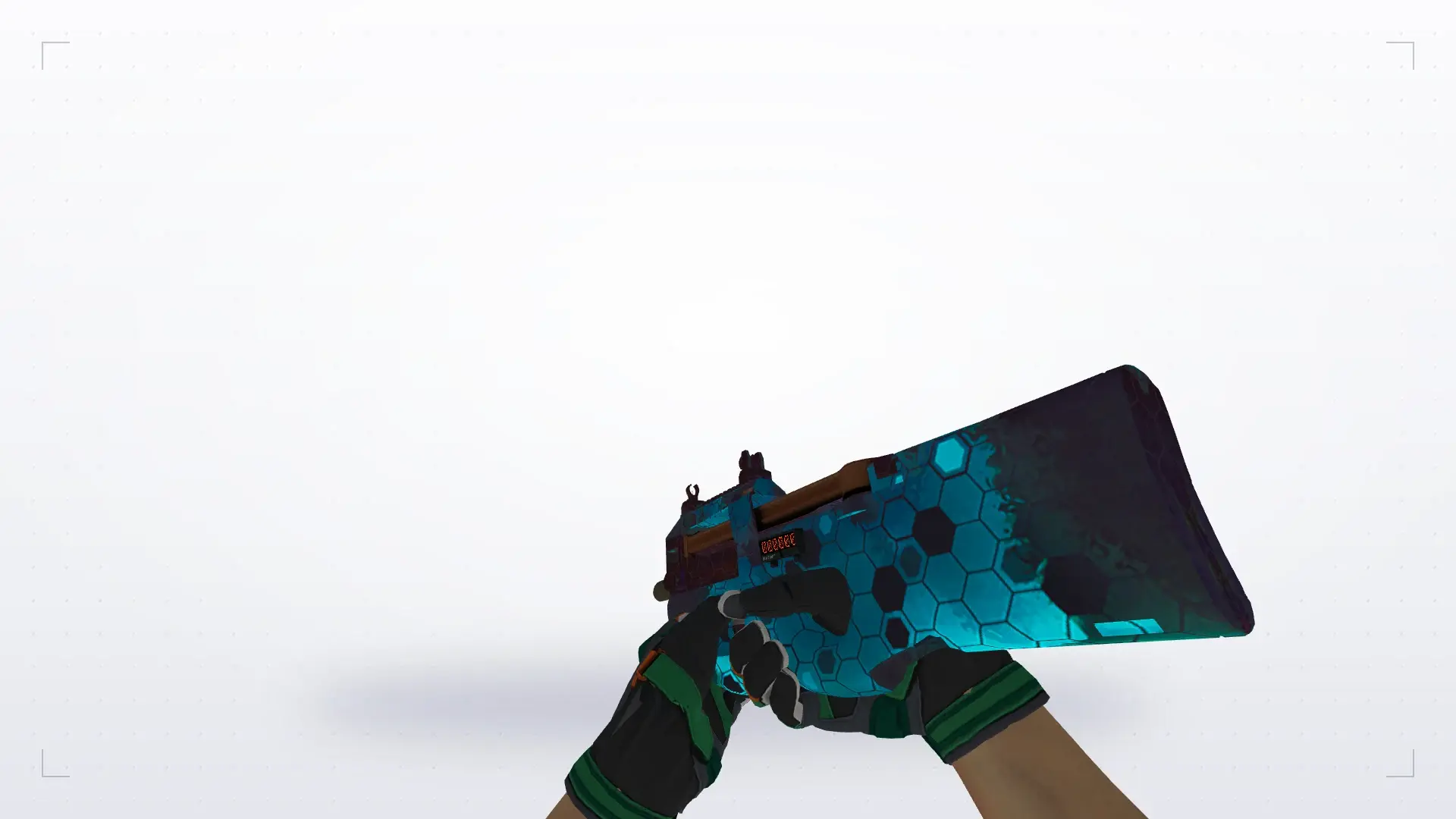 P90 — Moto Gloves Turtle Pack — first person