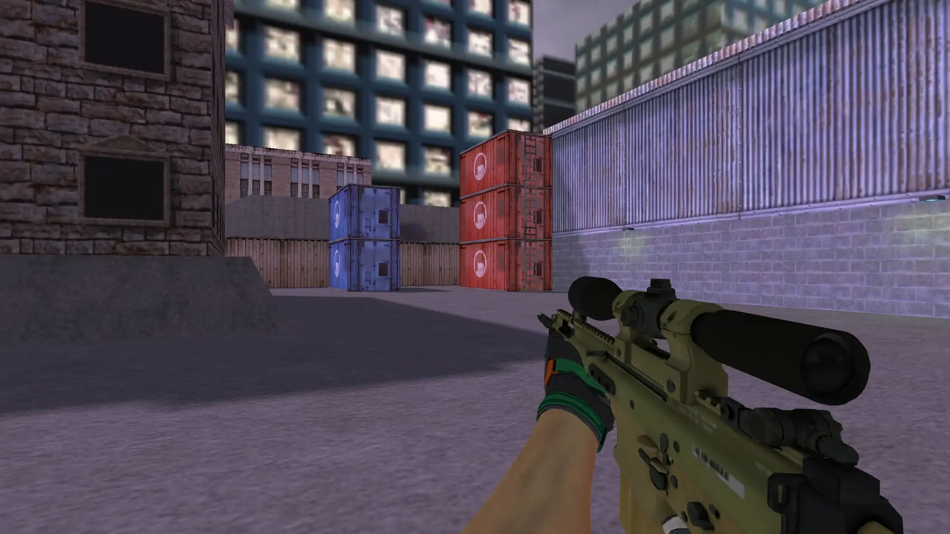 SG550 — Moto Gloves Turtle Pack — cs_assault (first person)