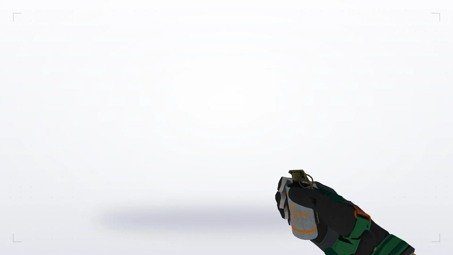 Smoke Grenade — Moto Gloves Turtle Pack — first person