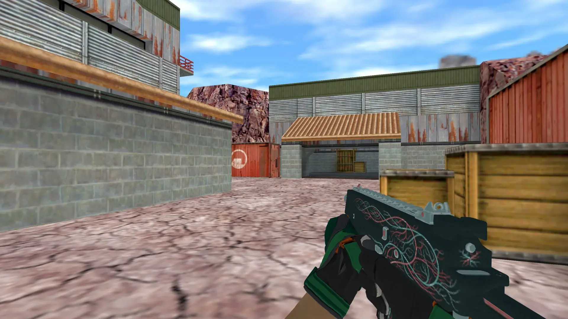 TMP — Moto Gloves Turtle Pack — de_nuke (first person)