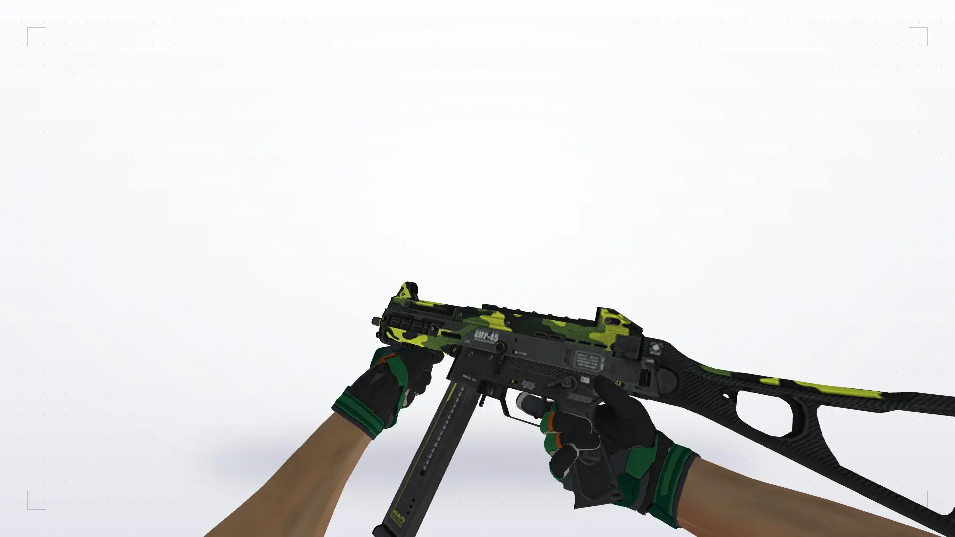 UMP-45 — Moto Gloves Turtle Pack — first person