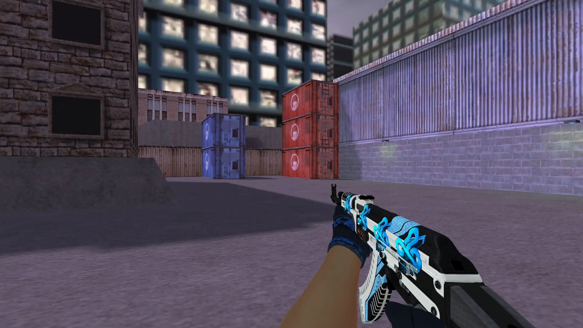 AK-47 — Moto Gloves Weapon Pack — cs_assault (first person)