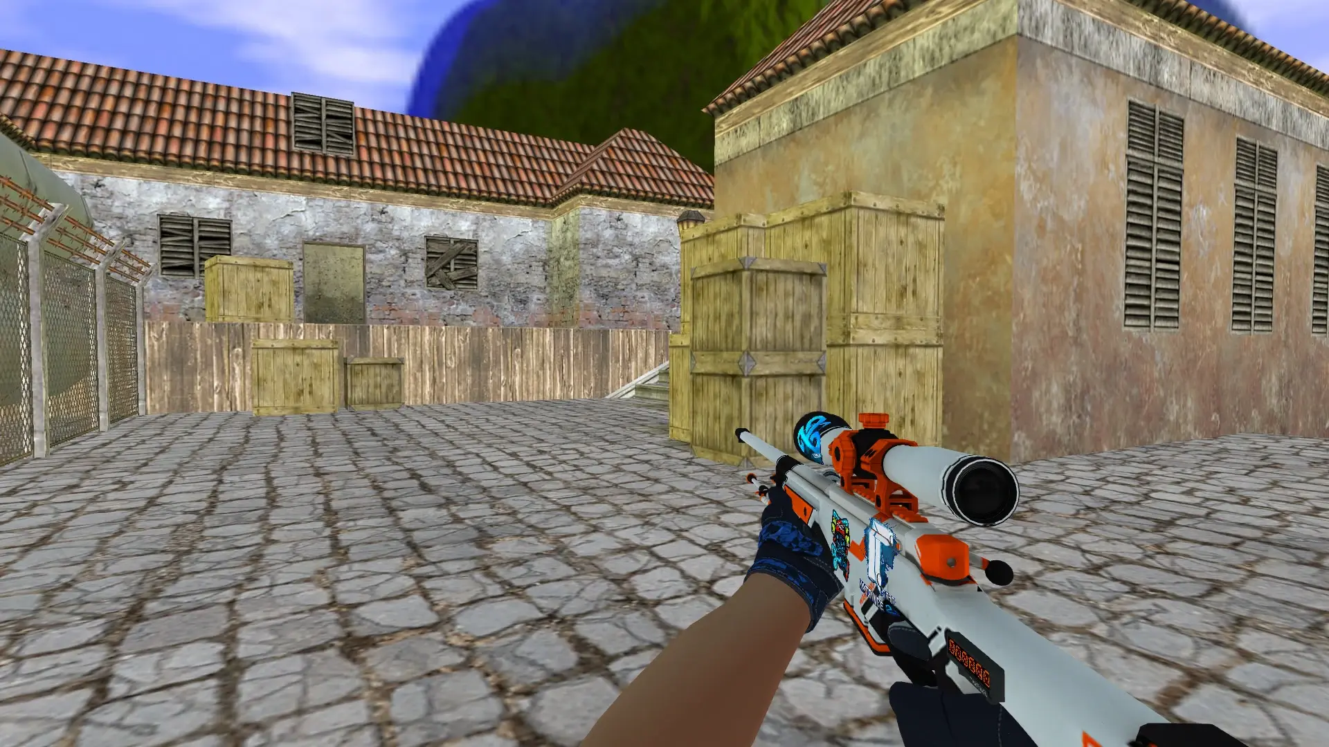AWP — Moto Gloves Weapon Pack — de_inferno (first person)
