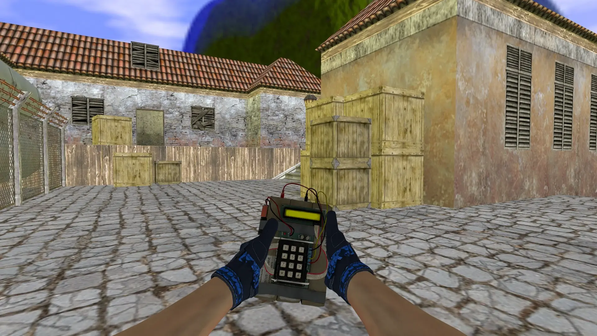 C4 — Moto Gloves Weapon Pack — de_inferno (first person)