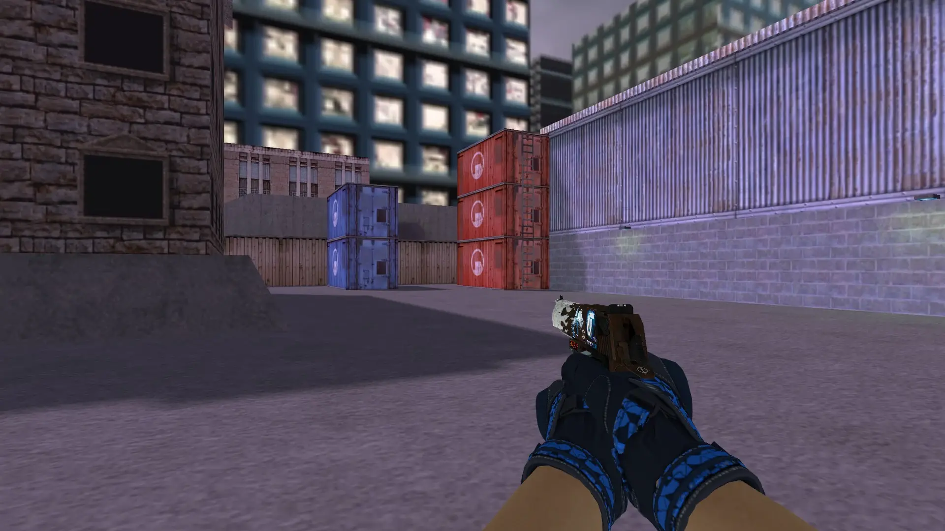 Desert Eagle — Moto Gloves Weapon Pack — cs_assault (first person)