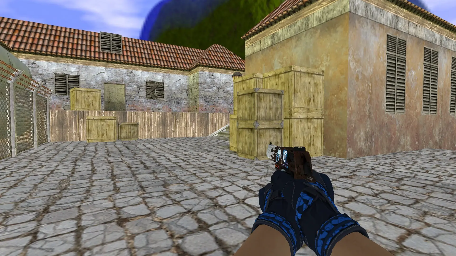 Desert Eagle — Moto Gloves Weapon Pack — de_inferno (first person)