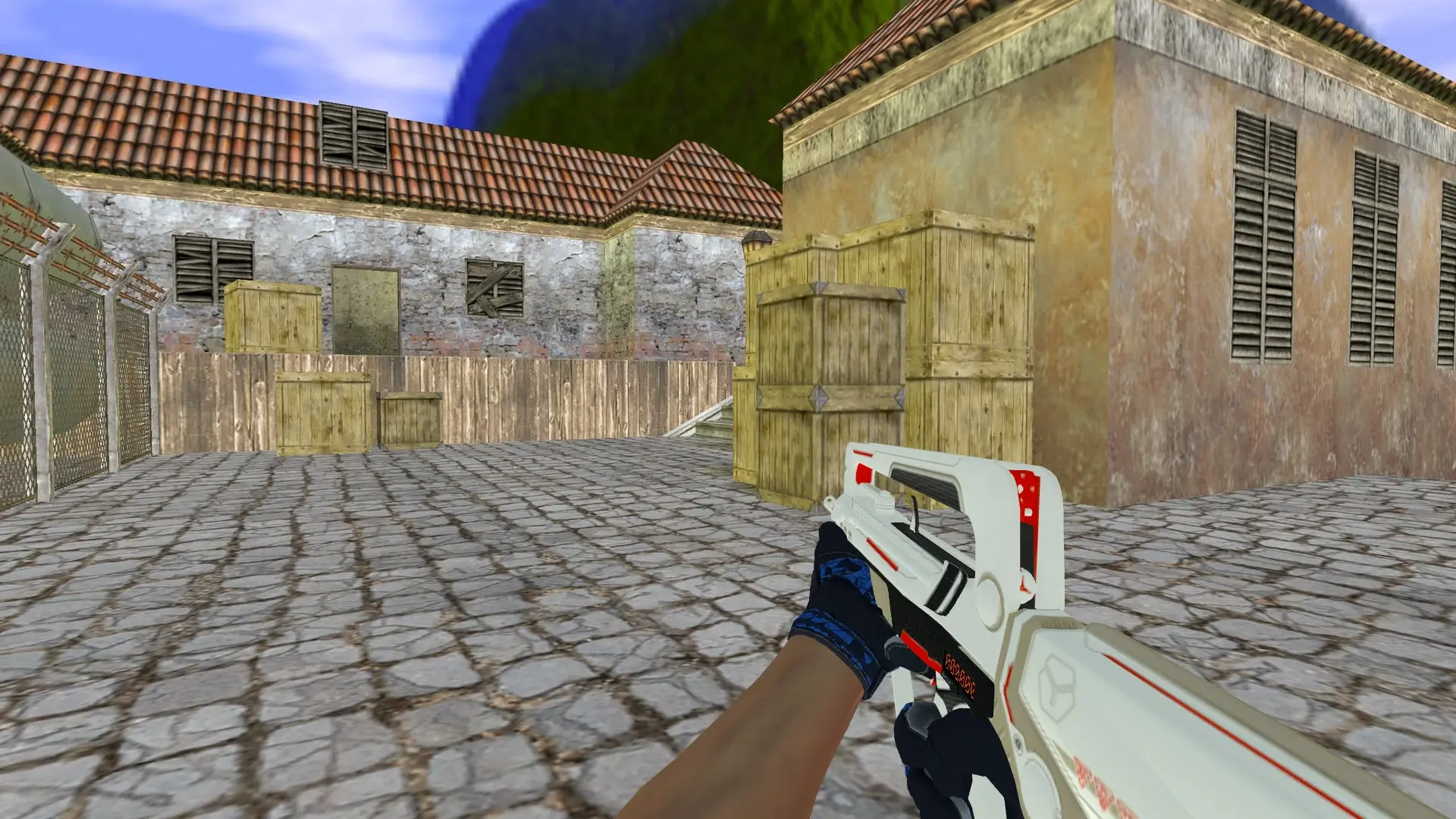 FAMAS — Moto Gloves Weapon Pack — de_inferno (first person)