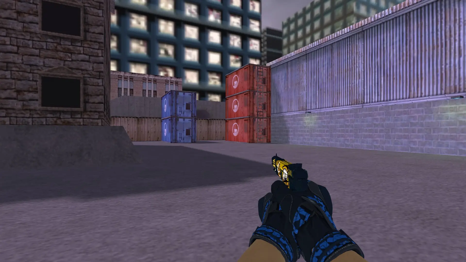 Five-SeveN — Moto Gloves Weapon Pack — cs_assault (first person)