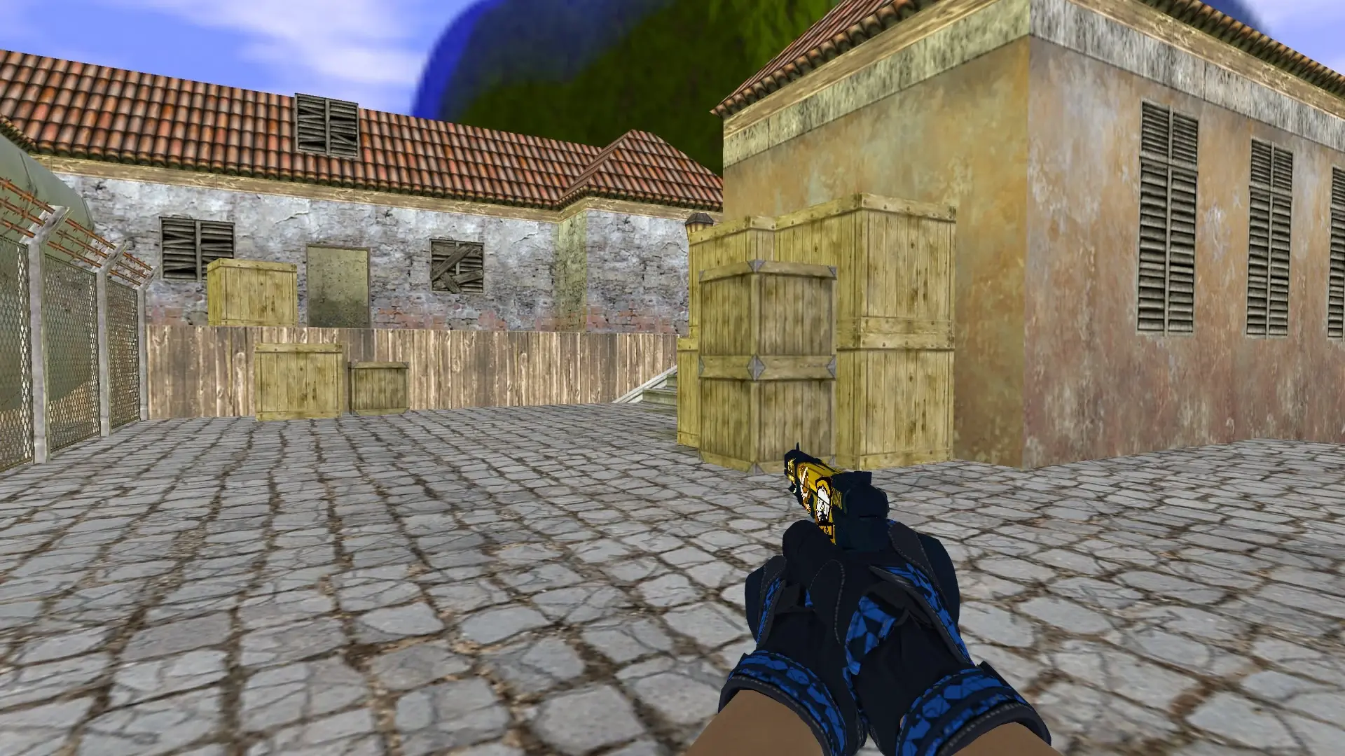 Five-SeveN — Moto Gloves Weapon Pack — de_inferno (first person)