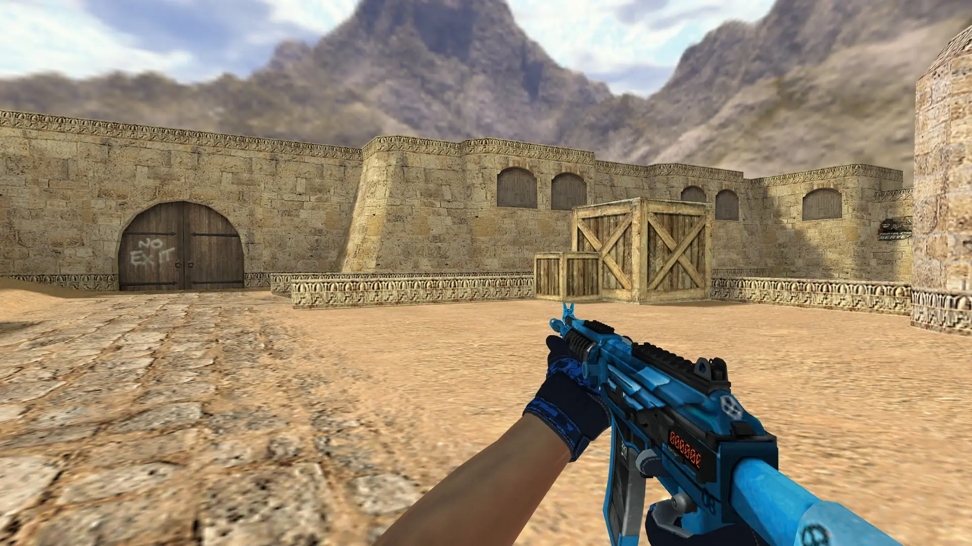 Galil AR — Moto Gloves Weapon Pack — de_dust2 (first person)