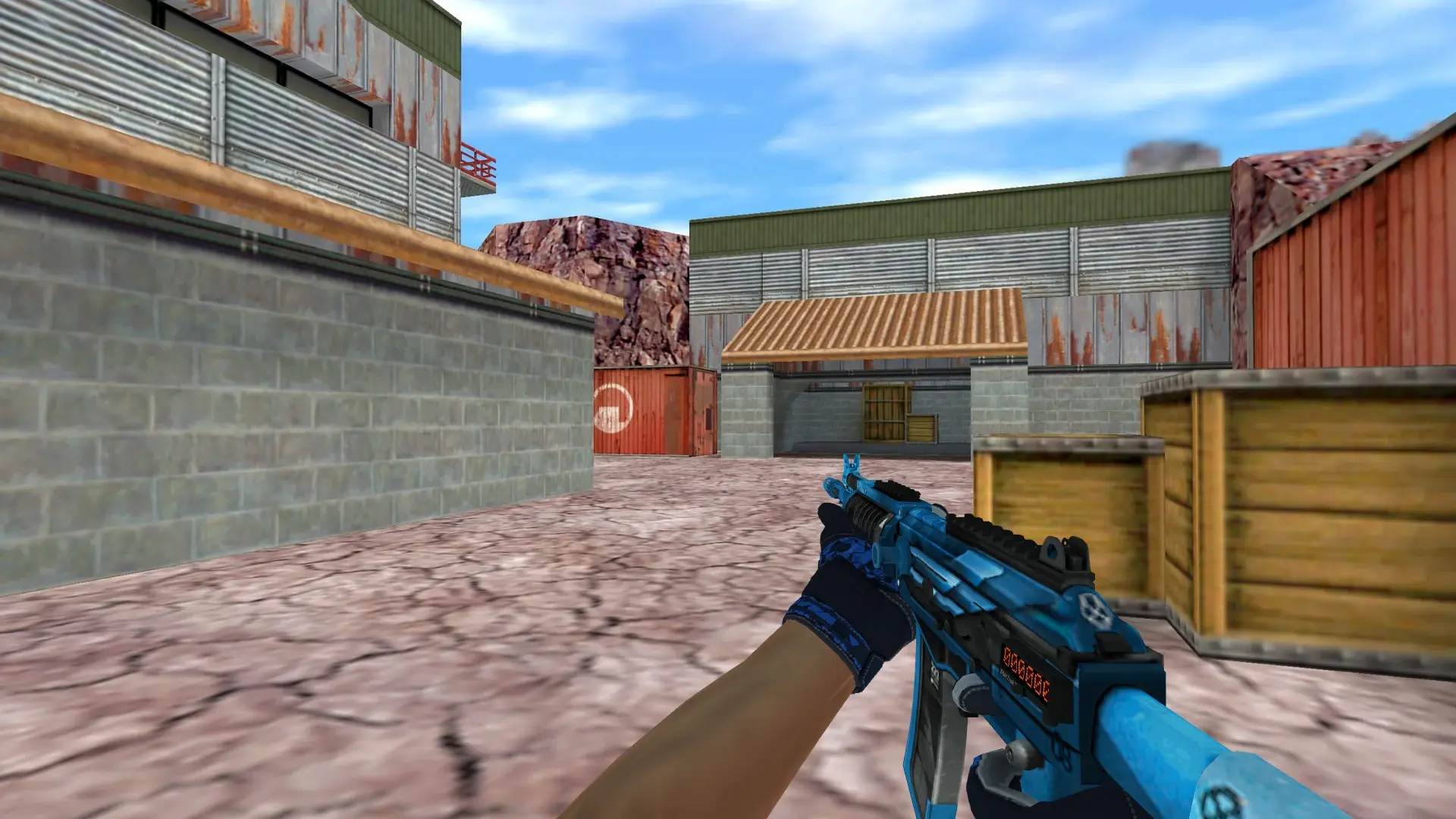 Galil AR — Moto Gloves Weapon Pack — de_nuke (first person)