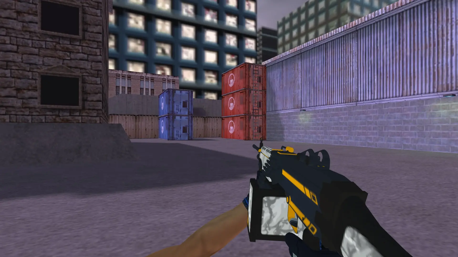 M249 — Moto Gloves Weapon Pack — cs_assault (first person)