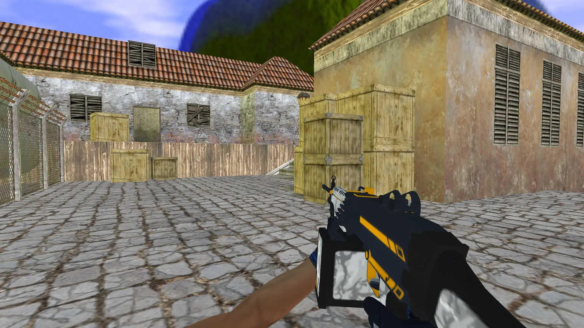 M249 — Moto Gloves Weapon Pack — de_inferno (first person)