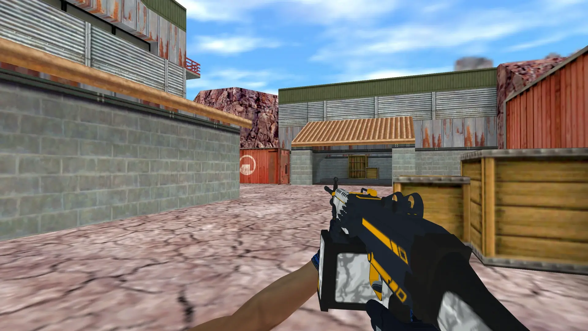 M249 — Moto Gloves Weapon Pack — de_nuke (first person)