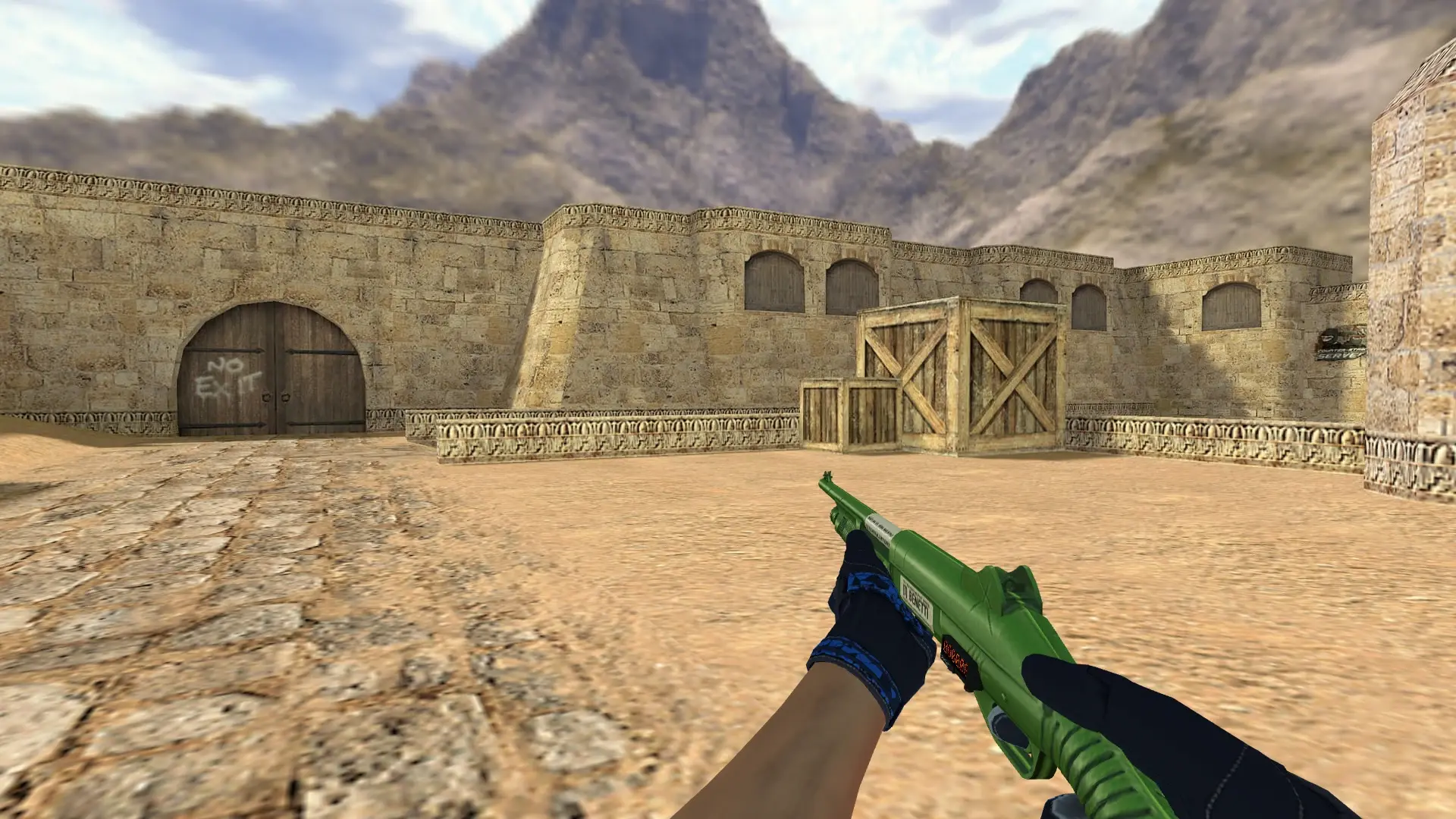 M3 — Moto Gloves Weapon Pack — de_dust2 (first person)