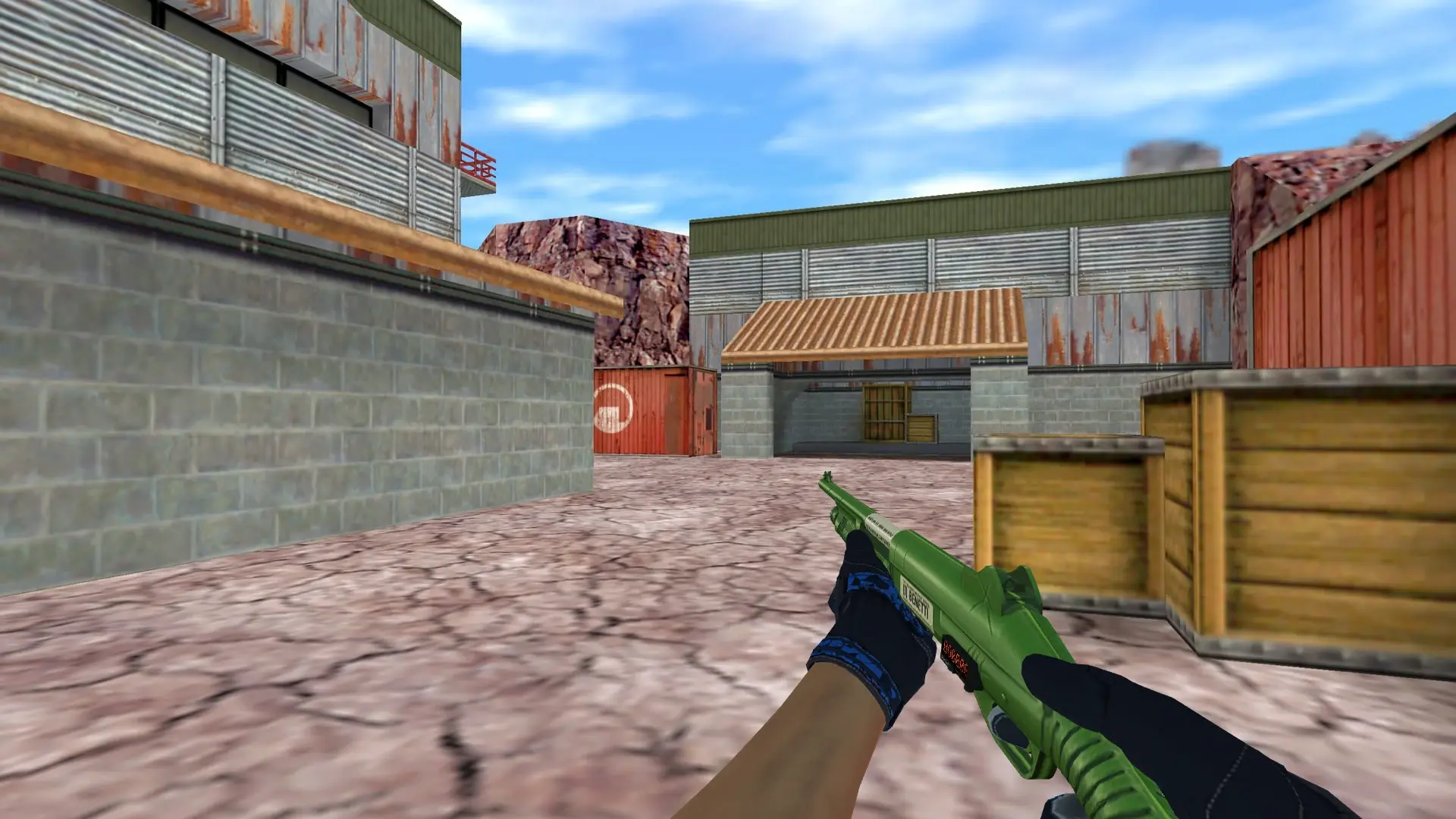 M3 — Moto Gloves Weapon Pack — de_nuke (first person)
