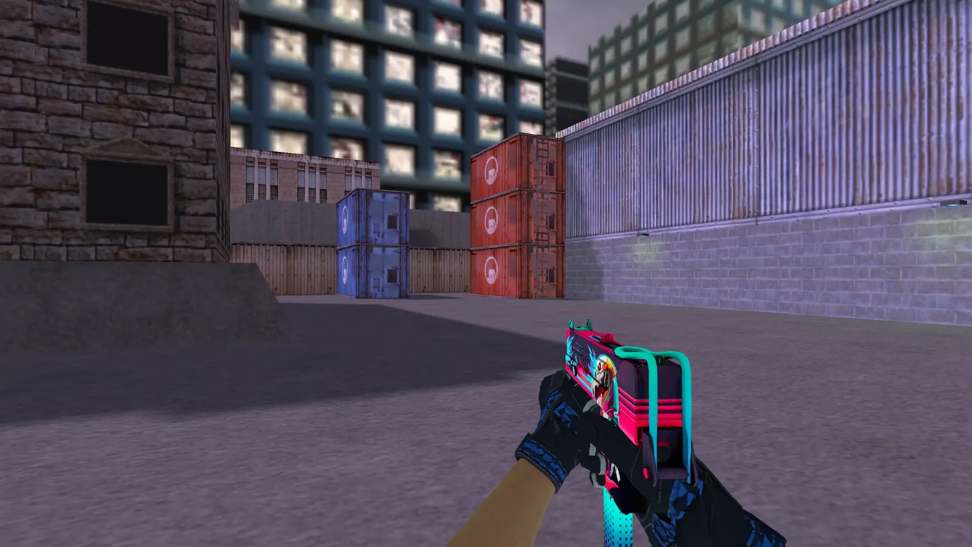MAC-10 — Moto Gloves Weapon Pack — cs_assault (first person)