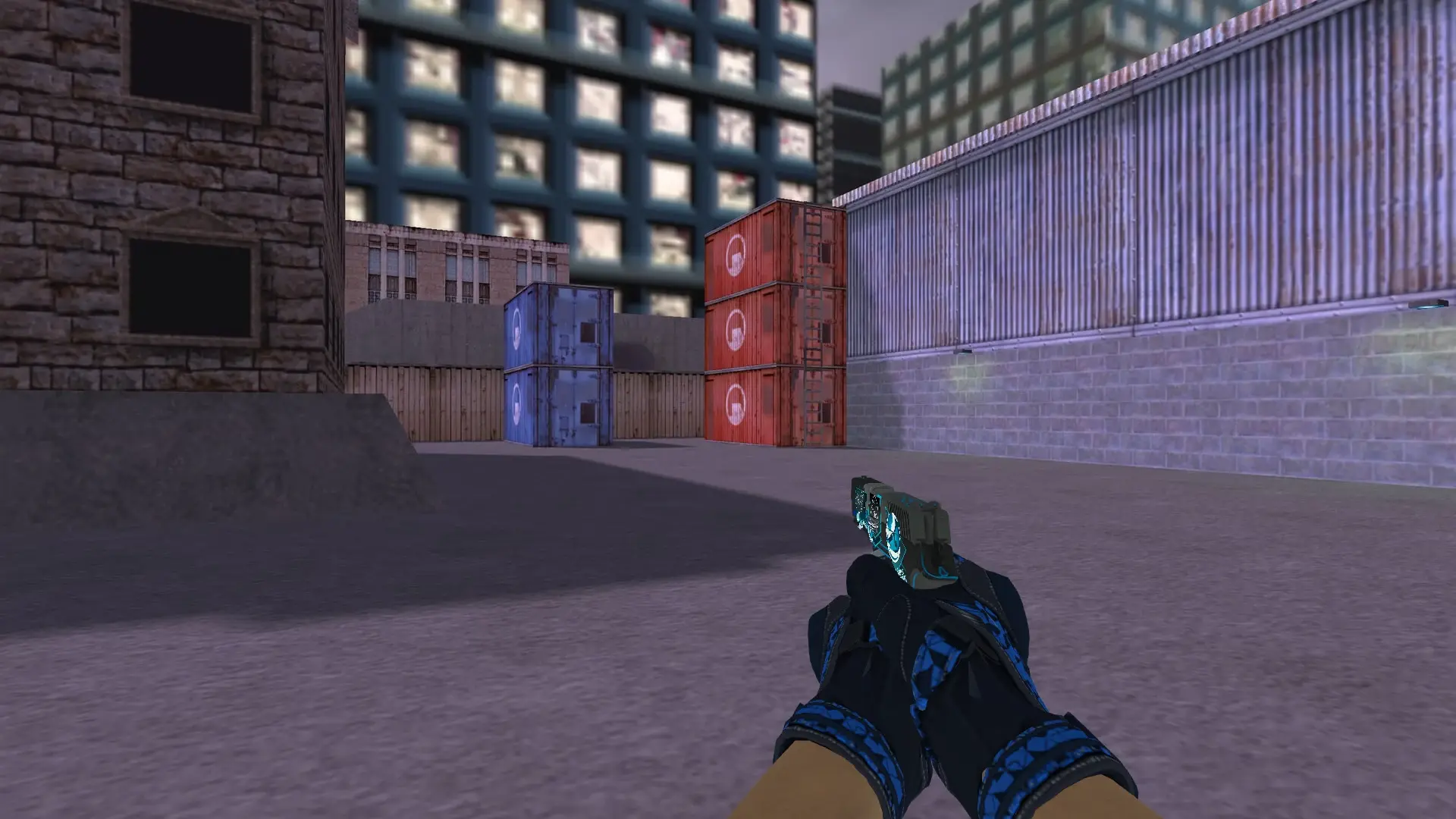 P228 — Moto Gloves Weapon Pack — cs_assault (first person)