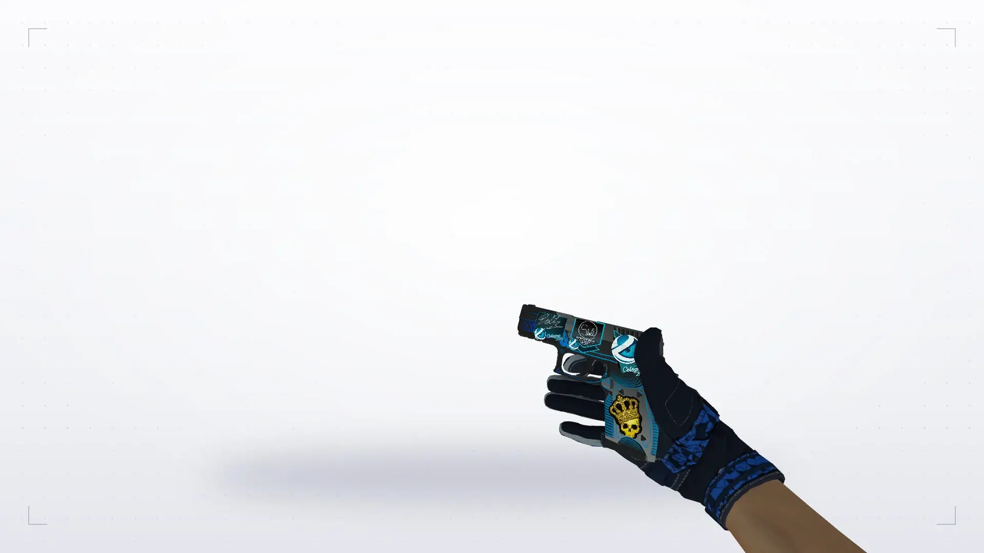 P228 — Moto Gloves Weapon Pack — first person