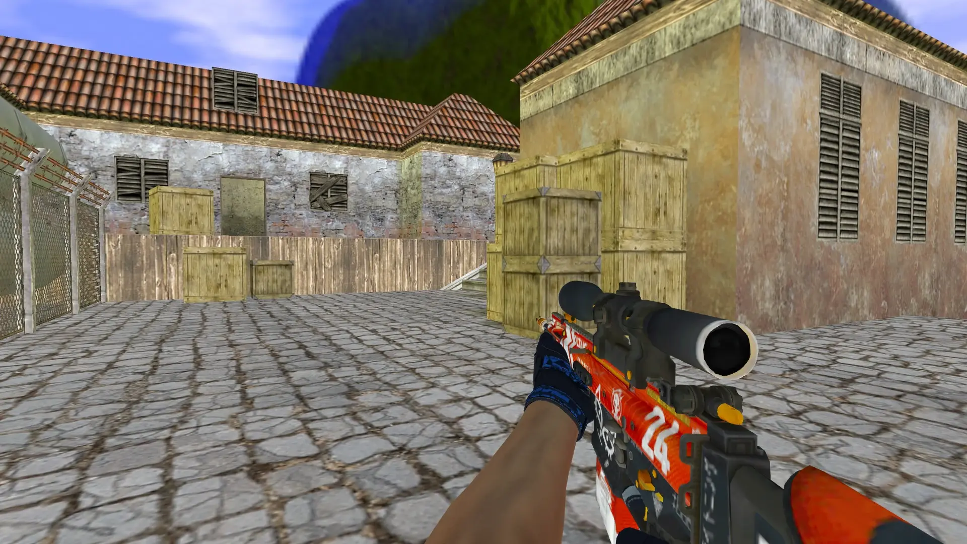 SG550 — Moto Gloves Weapon Pack — de_inferno (first person)