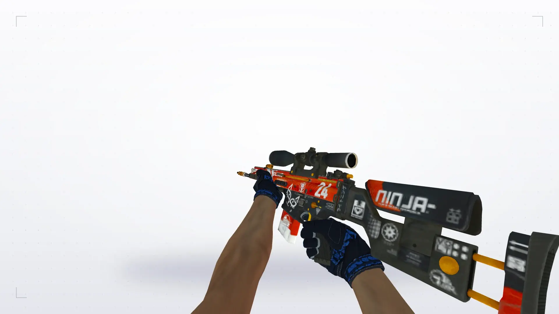 SG550 — Moto Gloves Weapon Pack — first person