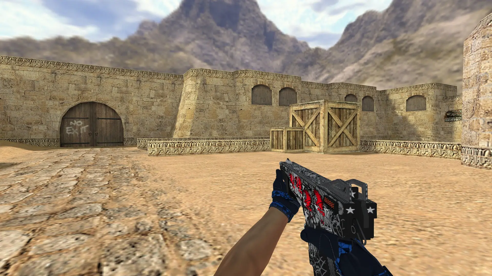 XM1014 — Moto Gloves Weapon Pack — de_dust2 (first person)