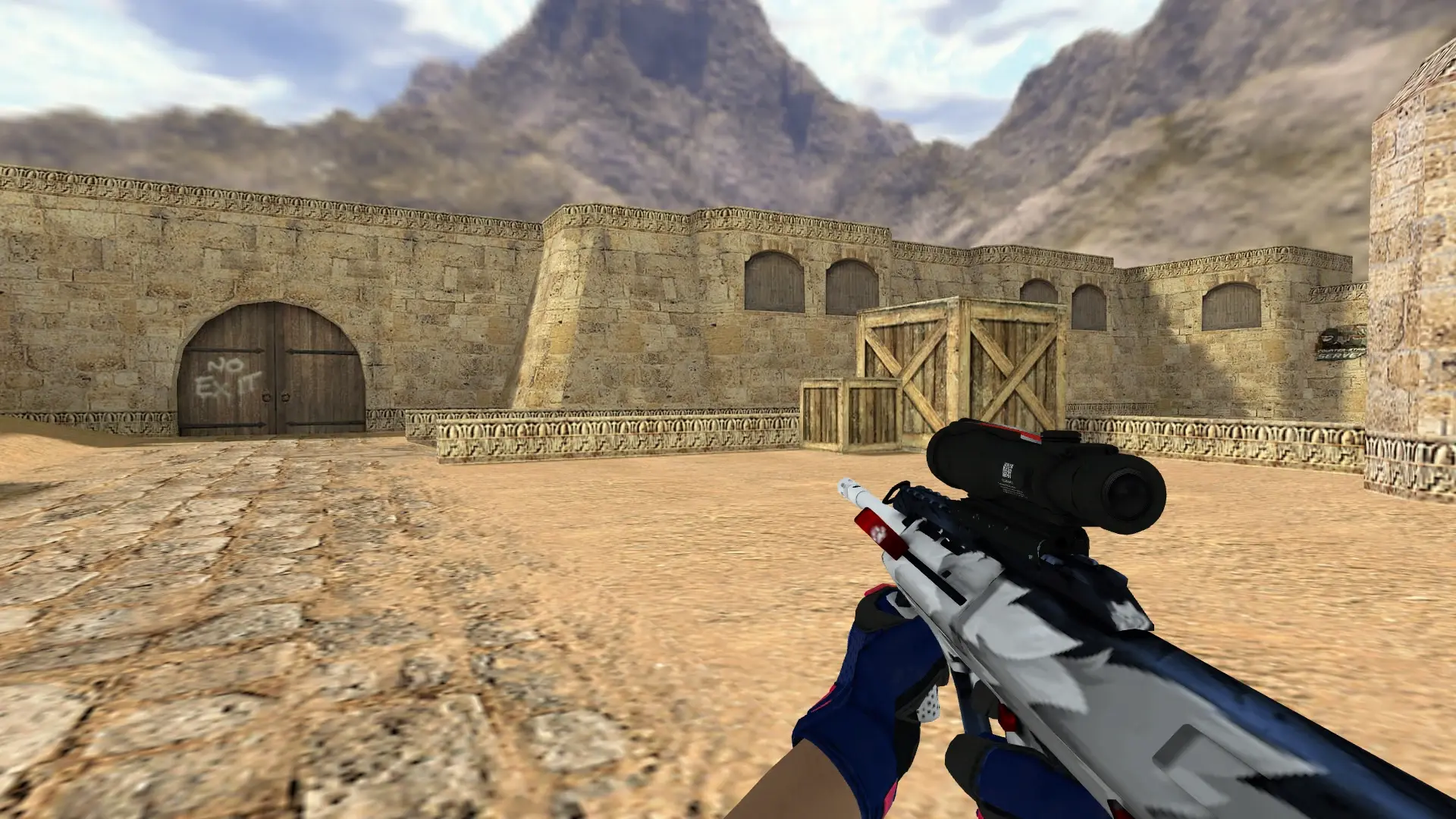 AUG — Na'Vi flamie Inventory — de_dust2 (first person)